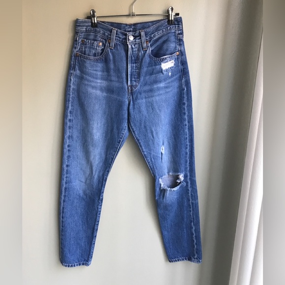 Levi's Denim - Levi’s Womens 501 Skinny Jeans Size: W25 L28